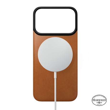 Nomad iPhone 17 Pro/iPhone 18 Pro Kuori Mag Leather Back Saddle