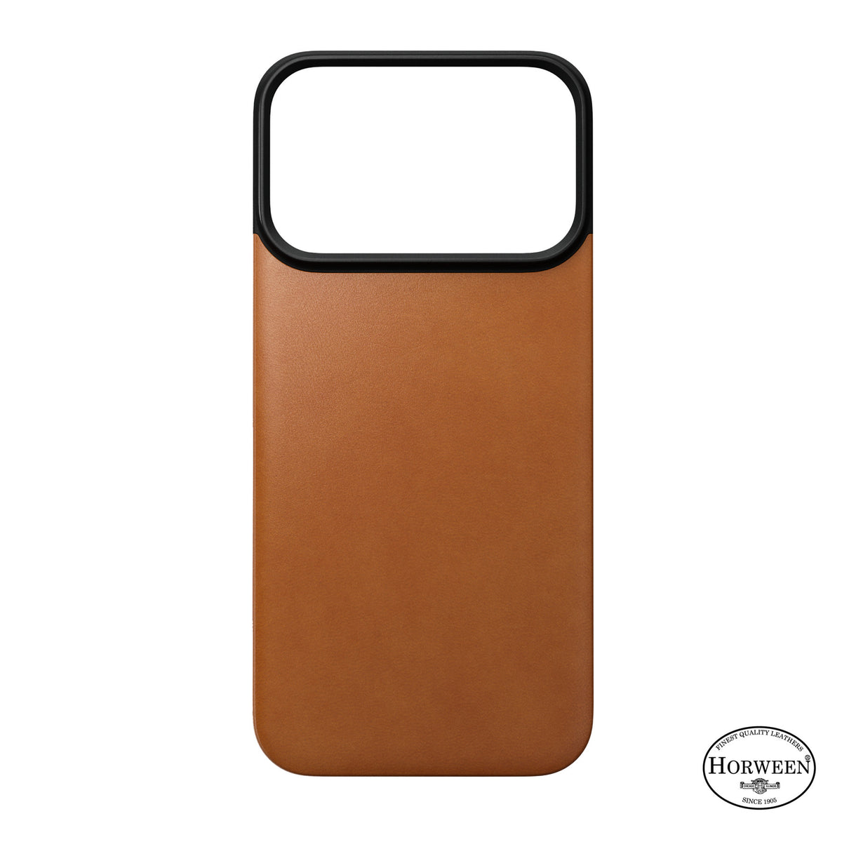 Nomad iPhone 17 Pro/iPhone 18 Pro Kuori Mag Leather Back Saddle