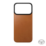 Nomad iPhone 17 Pro/iPhone 18 Pro Kuori Mag Leather Back Saddle