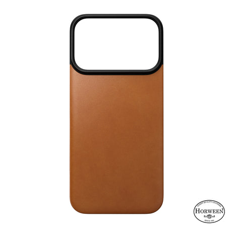 Nomad iPhone 17 Pro/iPhone 18 Pro Kuori Mag Leather Back Saddle