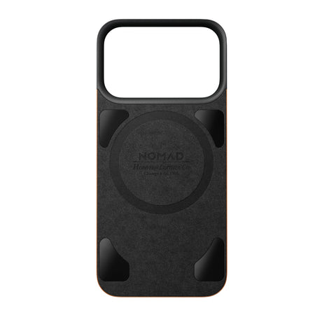 Nomad iPhone 17 Pro/iPhone 18 Pro Kuori Mag Leather Back Saddle