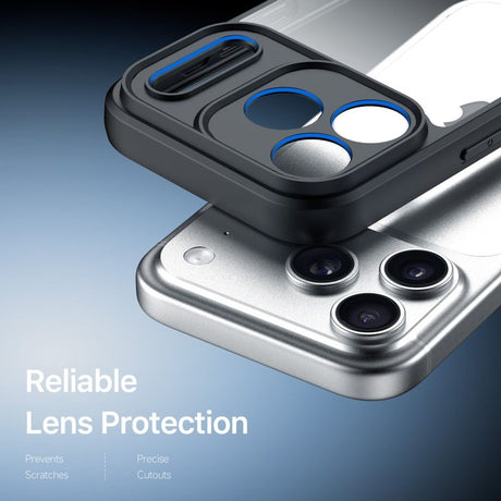 Dux Ducis iPhone 17 Pro Max/iPhone 18 Pro Max Kuori Aimo Series Musta