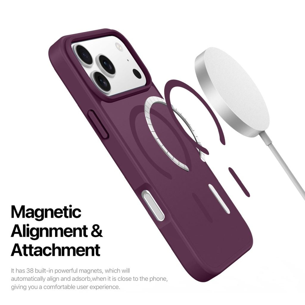 Dux Ducis iPhone 17 Pro/iPhone 18 Pro Kuori Yind Series MagSafe Punainen