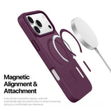 Dux Ducis iPhone 17 Pro/iPhone 18 Pro Kuori Yind Series MagSafe Punainen