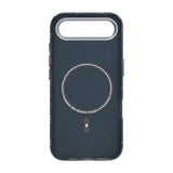 iPhone Air -kuori, Aramidikuitu, MagSafe, Sininen, Teksti