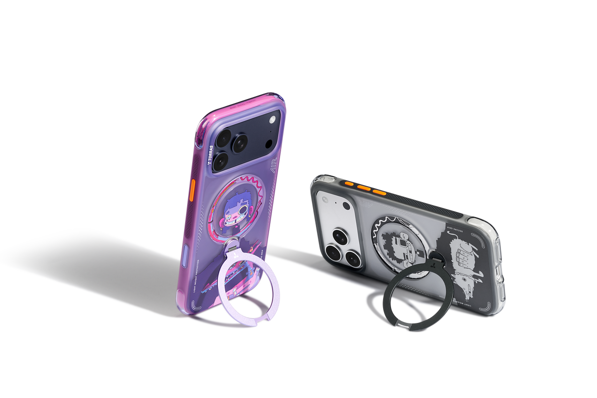 Torras iPhone 17 Pro Kuori Ostand Q3 Air Gawx Neon Night Muse