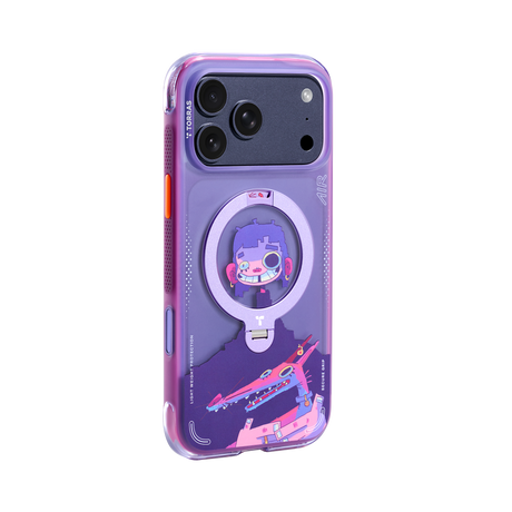 Torras iPhone 17 Pro Max Kuori Ostand Q3 Air Gawx Neon Night Muse