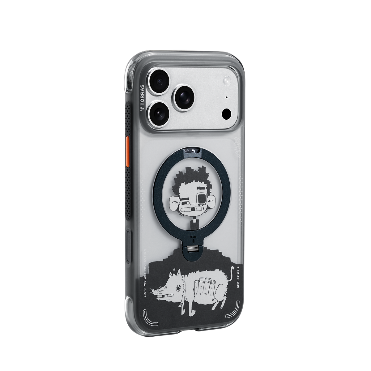 Torras iPhone 17 Pro Kuori Ostand Q3 Air Gawx Dawnbreak Guard