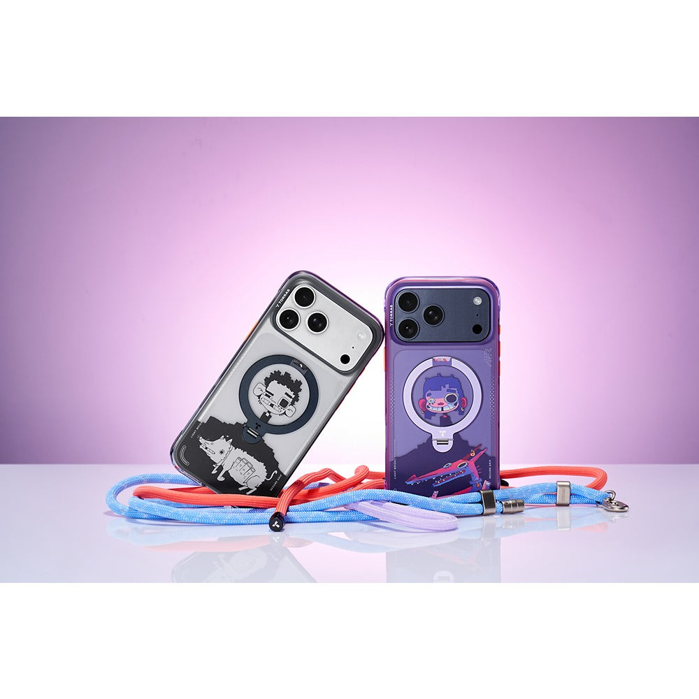 Torras iPhone 17 Pro Max Kuori Ostand Q3 Air Gawx Neon Night Muse