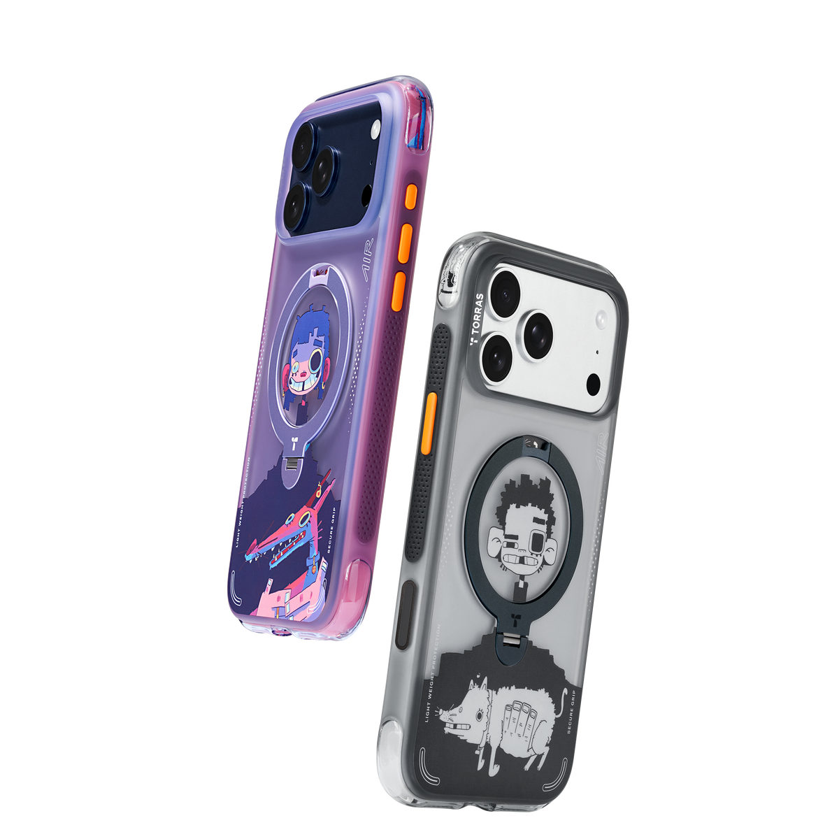 Torras iPhone 17 Pro Max Kuori Ostand Q3 Air Gawx Dawnbreak Guard