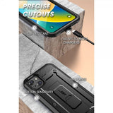 Supcase iPhone 13/iPhone 14 Suojakuori UB Pro Musta