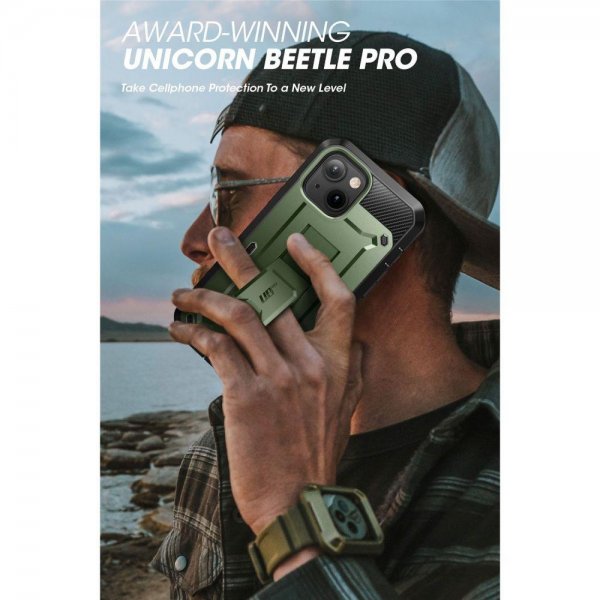 Supcase iPhone 14 Plus Suojakuori UB Pro Vihreä