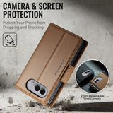CaseMe iPhone Duo Kotelo 023 Series Ruskea