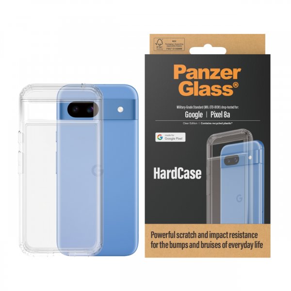 PanzerGlass Google Pixel 8a Suojakuori HardCase Läpinäkyvä