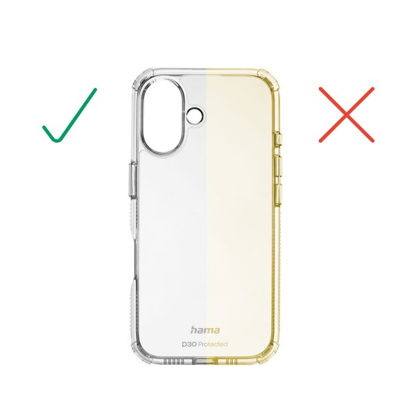 Hama iPhone 16e/17e Extreme Protect läpinäkyvä kuori