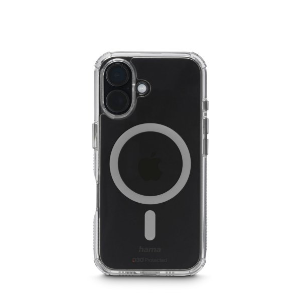 Hama iPhone 16 Extreme Protect MagLine -suojakuori, läpinäkyvä