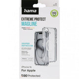 Hama iPhone 16 Extreme Protect MagLine -suojakuori, läpinäkyvä