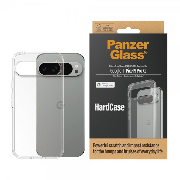 PanzerGlass Google Pixel 9 Pro XL -suojakuori, HardCase, läpinäkyvä