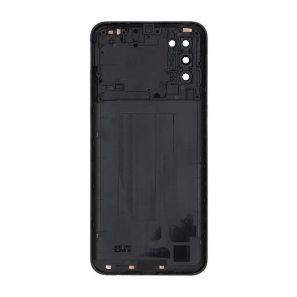Samsung Galaxy A02s Takalasi - Musta