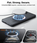 Torras Samsung Galaxy S26 Kuori Ostand Q3 Spin Obsidianmusta
