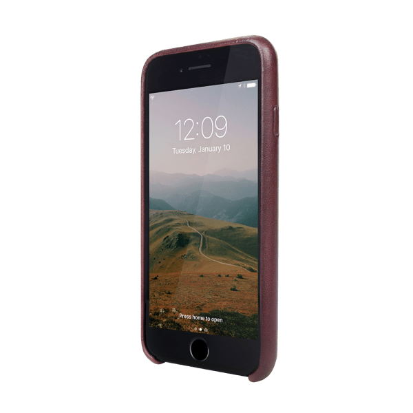 Twelve South Relaxed Leather iPhone 7 Plus/iPhone 8 Plus -suojakuori, aitoa nahkaa, musta