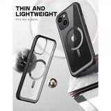 Supcase iPhone 14 Plus -suojakuori UB Mag, musta