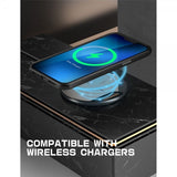 Supcase iPhone 14 Plus -suojakuori UB Mag, musta