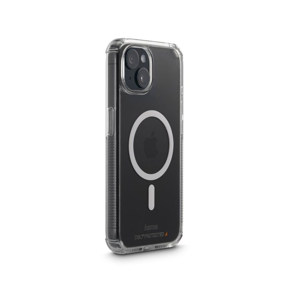 Hama iPhone 15 Plus -suojakuori Extreme Protect MagLine, läpinäkyvä