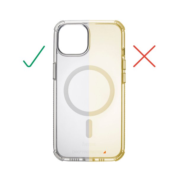 Hama iPhone 15 Plus -suojakuori Extreme Protect MagLine, läpinäkyvä