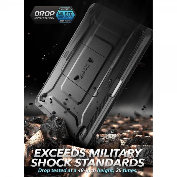 Supcase iPad 10.9 (10. sukupolvi)/iPad 11 (A16) Suojakuori UB Pro Musta