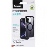 Hama iPhone 16 Pro Max Extreme Protect MagLine -suojakuori, musta