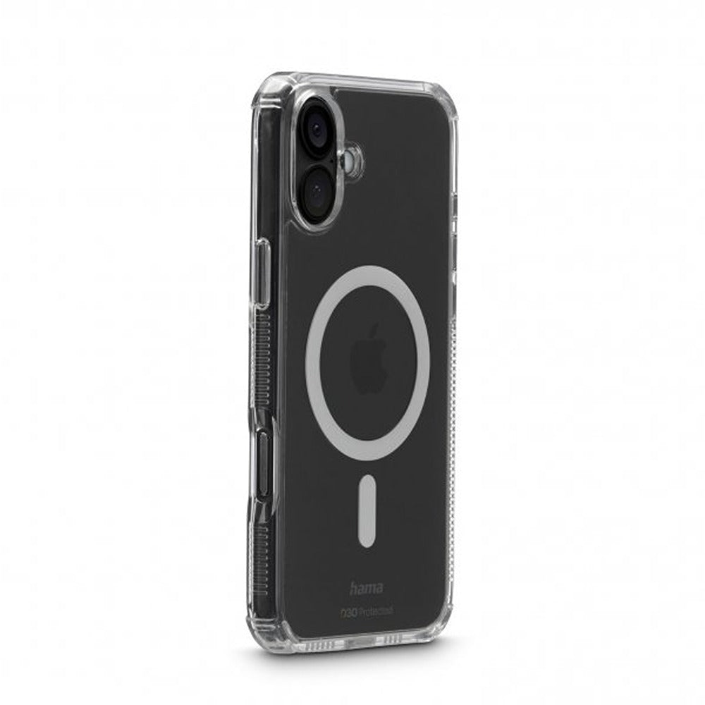 Hama iPhone 16 Plus -suojakuori Extreme Protect MagLine, läpinäkyvä