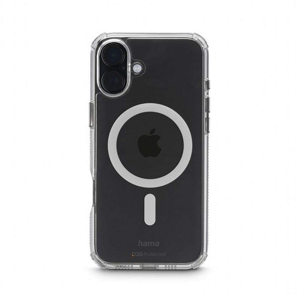 Hama iPhone 16 Plus -suojakuori Extreme Protect MagLine, läpinäkyvä