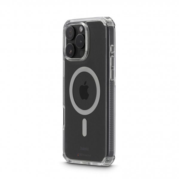 Hama iPhone 16 Pro Max -suojakuori Extreme Protect MagLine läpinäkyvä