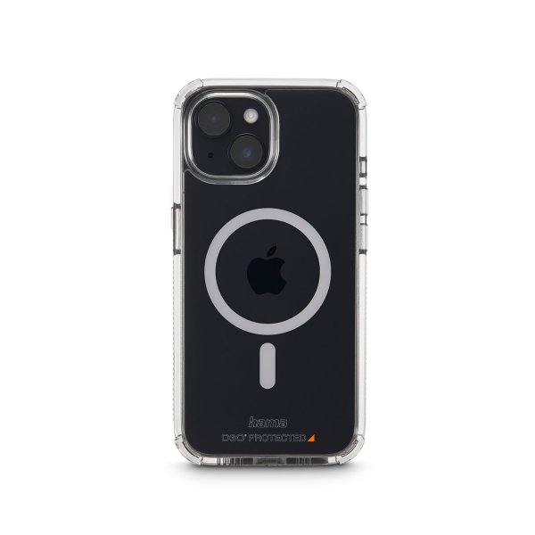 Hama iPhone 15 -suojakuori Extreme Protect MagLine, läpinäkyvä