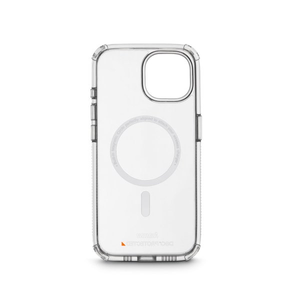 Hama iPhone 15 -suojakuori Extreme Protect MagLine, läpinäkyvä
