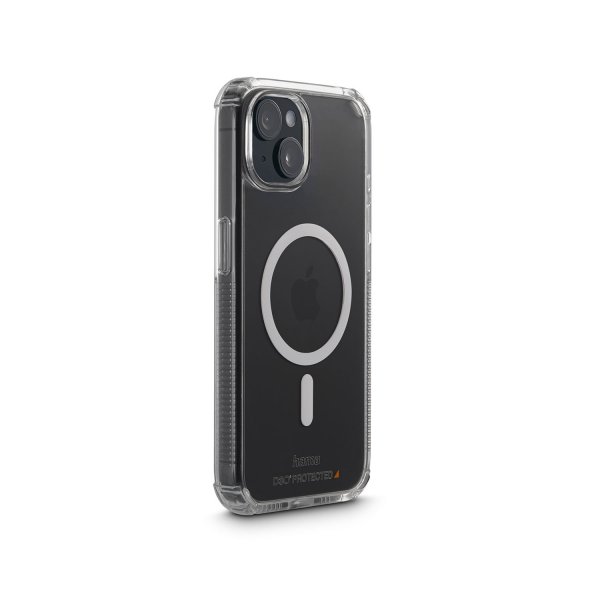 Hama iPhone 15 -suojakuori Extreme Protect MagLine, läpinäkyvä