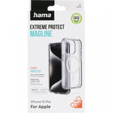 Hama iPhone 15 Pro Kuori Extreme Protect MagLine Läpinäkyvä