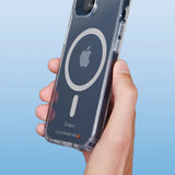 Hama iPhone 12/iPhone 12 Pro Suojakuori Extreme Protect MagLine Läpinäkyvä