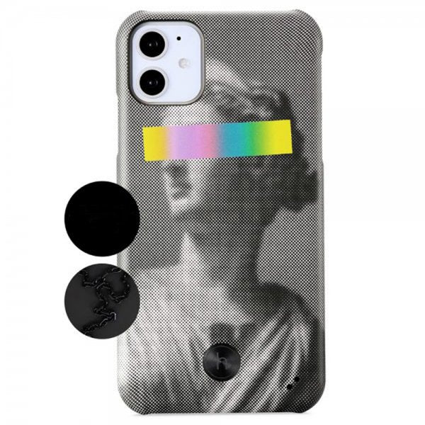 holdit iPhone 11 -suojakuori Paris Neon Goddess