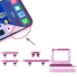 Näppäimet ja SIM-korttipidike iPhone 16 ja 16 Plus -puhelimille - Pinkki