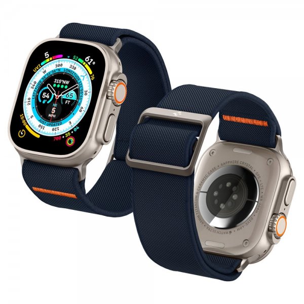Spigen Apple Watch 44/45/46mm/Ultra 49mm ranneke Lite Fit Ultra Navy