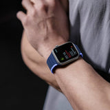 Dux Ducis Apple Watch 38/40/41/42mm ranneke LD-sarja sininen-violetti