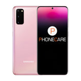 Käytetty Samsung Galaxy S20 128 Gt Vaaleanpunainen – Hyvä kunto