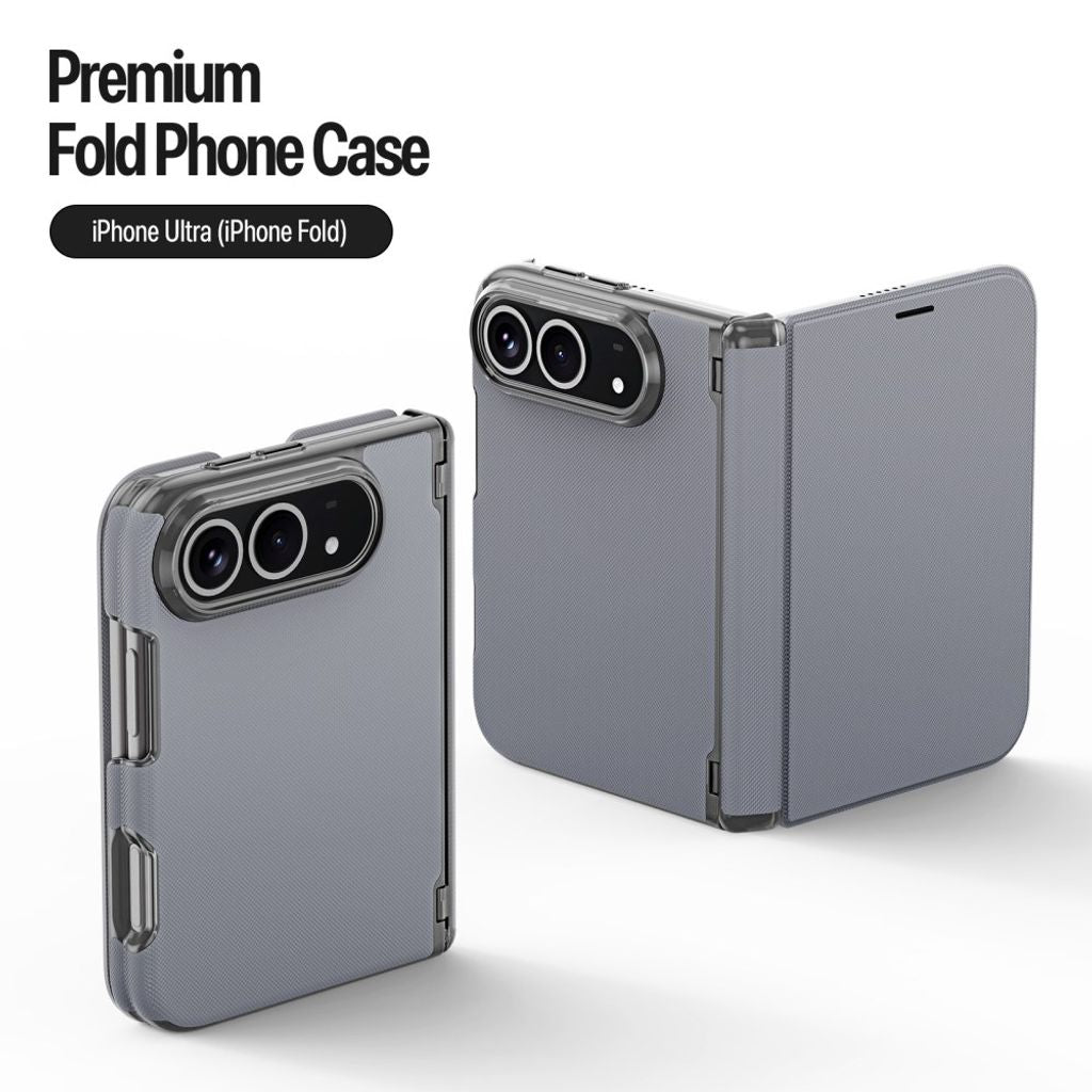 Dux Ducis iPhone Duo Kotelo Fort Series Harmaa