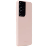 holdit Samsung Galaxy S21 Ultra Kuori Silikoni Blush Pink