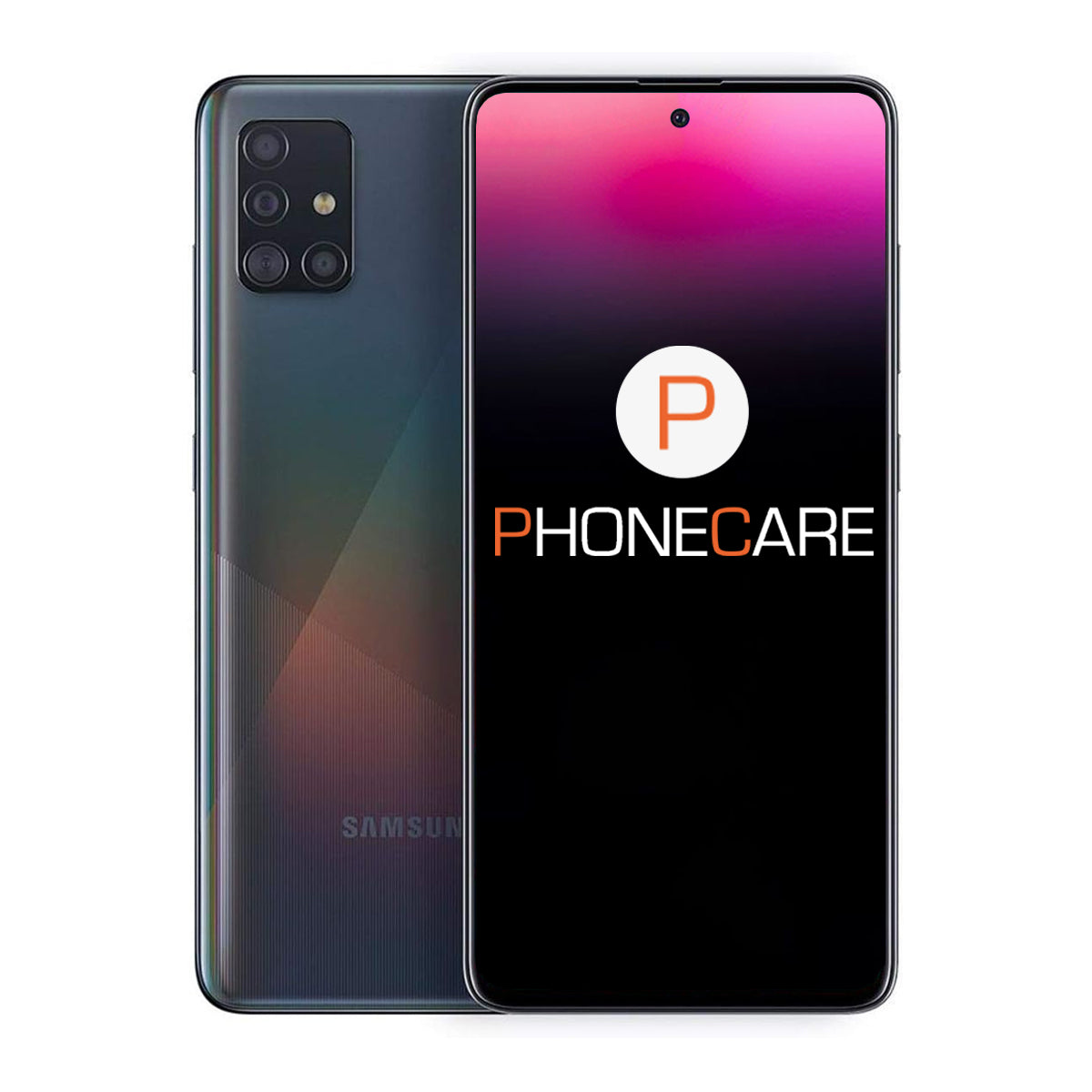 Käytetty Samsung Galaxy A51 128GB Musta – Käytetty kunto