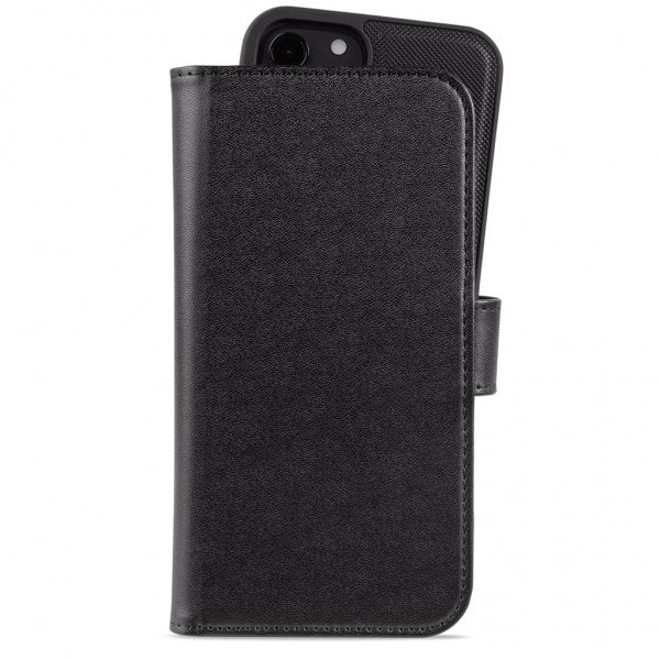 holdit iPhone 12/iPhone 12 Pro Kotelo WalletCase Extended Irrotettava Kuori Musta