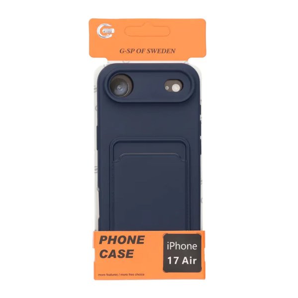 iPhone Air Kuori Korttiteline Sininen