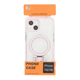iPhone 13/iPhone 14 Kuoret Sormusteline MagSafe Pinkki